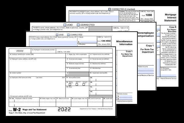 W2-1099-NEC-1098 Collage IMOBANNON 05092022