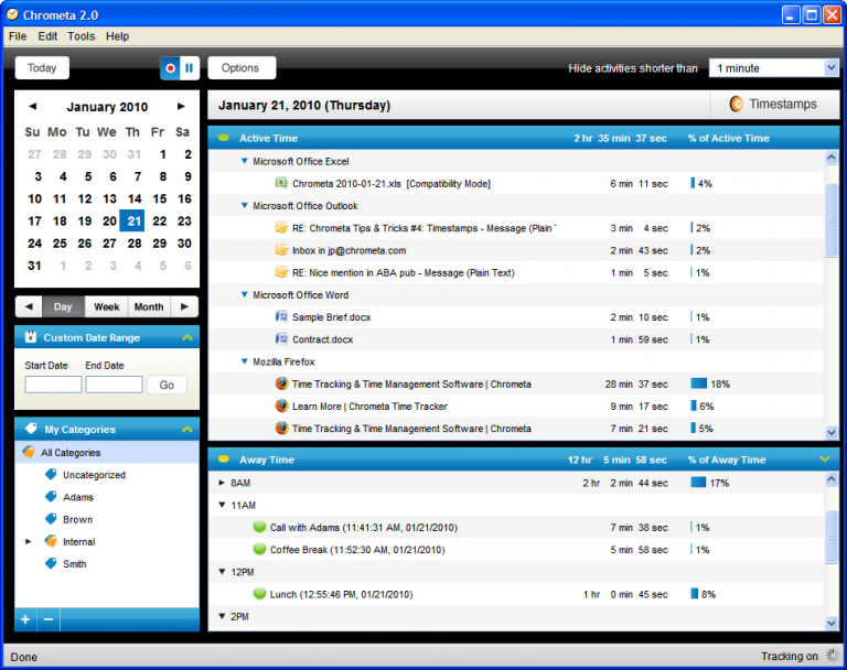 Chrometa_Time_Management